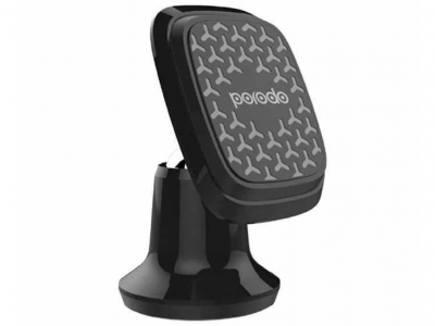 پایه نگه‌دارنده مغناطیسی موبایل داخل خودرو پورودو Porodo Magnetic Car Mount Holder PD-METDM-BK