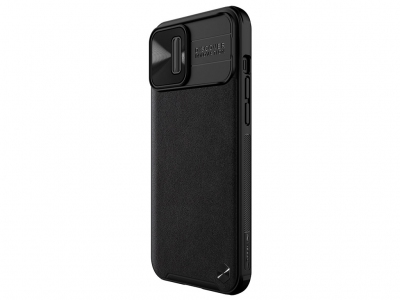 قاب چرمی آیفون 13 پرو نیلکین Nillkin Apple iPhone 13 Pro CamShield Leather Case