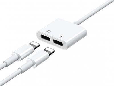 مبدل یک به دو لایتنینگ جویروم Joyroom Lightning to Dual Lightning Converter S-Y104