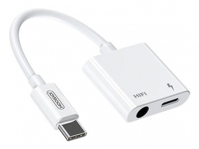 مبدل تایپ‌سی به تایپ‌سی و صدا جویروم JOYROOM Type-C / USB-C to HIFI + PD Digital Audio Converter Adapte SH-C1