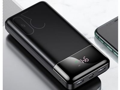 پاوربانک شارژ سریع یوسامز USAMS PB38 QC3.0+PD Power Bank 30000mAh US-CD103