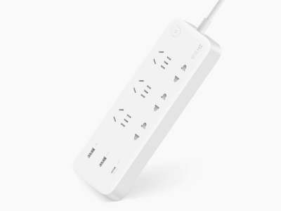 چند راهی برق و شارژر فست شیائومی 6 سوکت و 3 یو اس بی Xiaomi ZMI CXP01 Purple Rice Six-Position Power Strip 65W