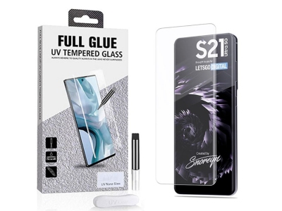 محافظ صفحه نمایش نانو یو وی سامسونگ Mletubl UV Nano Glass Samsung S21 Ultra