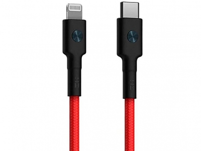 کابل شارژ لایتنینگ به تایپ‌سی یک متری شیائومی ZMI USB-C TO Lightning Braided Data Cable 1M