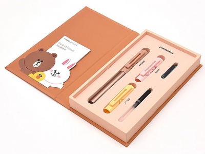 خودکار کودکانه کاکو KACO LINE FRIENDS Fountain Pen Gift Box