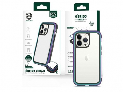 قاب محافظ آیفون 13 پرو مکس گرین Green iPhone 13 Pro Max Hibrido Shield Case
