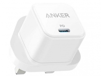 شارژر دیواری شارژ سریع انکر ANKER POWERFUL YET PORTABLE POWERPORT III 20W Max USB-C HOME Adapter A2149