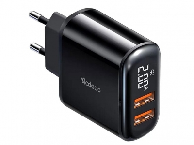 آداپتور دیواری شارژر سریع مک‌دودو MCDODO Dual USB Output Quick Charger CH-6330