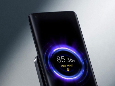 شارژر وایرلس و فن خنک‌کننده موبایل شیائومی Xiaomi 55W Vertical Wireless Charger with Built-in Cooling Fan MDY-12-EN