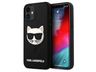 قاب محافظ آیفون 12 مینی طرح گربه کارل برجسته CG Mobile iphone 12 mini Karl Lagerfeld
