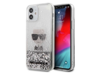 قاب آکواریومی آیفون 12 مینی طرح کارل CG Mobile iphone 12 mini Karl Lagerfeld Aquarium Case