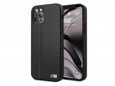 قاب فیبر کربن و چرم آیفون 12 و 12 پرو طرح بی ام و ام3 CG Mobile iphone 12/12 Pro BMW M3 Carbon Fiber & Leather Case