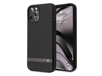 قاب فیبر و آلمینیوم آیفون 12 پرو مکس طرح بی ام و ام3 CG Mobile iphone 12 Pro Max BMW M3 Carbon & Aluminum Metal Case