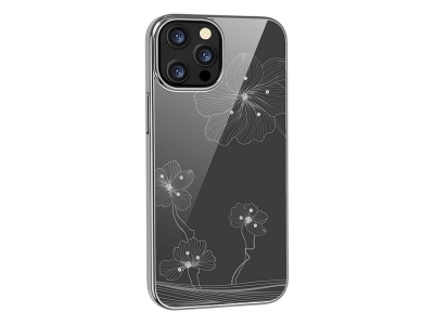 قاب شفاف گلدار آیفون 13 پرو مکس دویا Devia iphone 13 Pro Max Crystal Flora Case