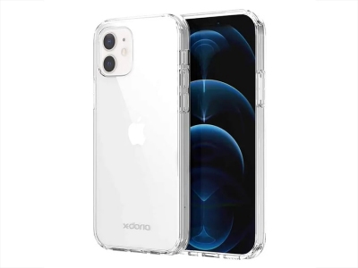 قاب محافظ شیشه ای آیفون 12 مینی ایکس دوریا X-Doria Raptic iphone 12 mini Clearvue Case