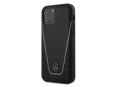 قاب چرمی آیفون 12 پرو مکس طرح مرسدس بنز CG Mobile iphone 12 Pro Max Mercedes-Benz Leather Case