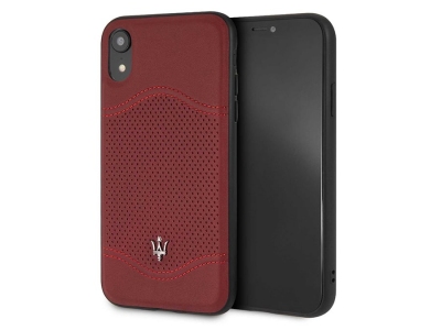 قاب چرمی آیفون ایکس آر مازراتی CG Mobile iphone XR Maserati Leather Case