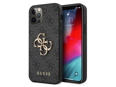 قاب چرمی طرحدار آیفون 12 و 12 پرو CG Mobile iphone 12/12 Pro Guess Leather Case