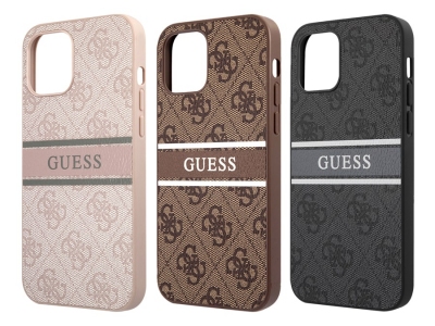 قاب چرمی طرحدار آیفون 12 پرو مکس CG Mobile iphone 12 Pro Max Guess Leather Case