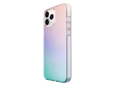 قاب براق آیفون 12 و 12 پرو ویوا مادرید طرح آمبره اکلیلی Viva Madrid Ombre Case iPhone 12/12 Pro