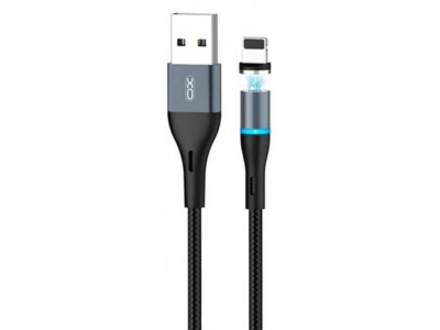 کابل شارژ سریع یواس‌بی به لایتنینگ مگنتی ایکس‌او به طول یک متر XO Magnetic USB cable lightning NB125