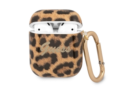 کاور محافظ ایرپاد 1 و 2 اپل سی جی موبایل CG Mobile Apple Airpods/Airpods 2 Guess Leopard Case