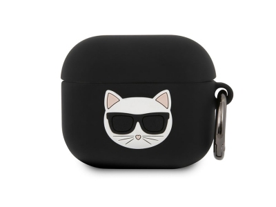 کاور سیلیکونی ایرپاد 3 اپل طرح گربه کارل CG Mobile Apple Airpods 3 Karl Cat Silicone Case