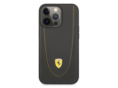 قاب چرمی آیفون 13 پرو مکس طرح فراری CG Mobile iphone 13 Pro Max Ferrari Leather Case