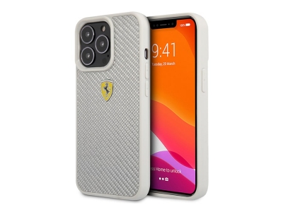 قاب فیبرکربن آیفون 13 پرو مکس طرح فراری CG Mobile iphone 13 Pro Max Ferrari Carbone Case