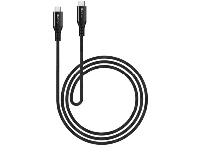کابل شارژ و انتقال داده تایپ سی به تایپ سی با روکش نایلونی هادرون Hadron HTC-C-C02 USB Type C Cable
