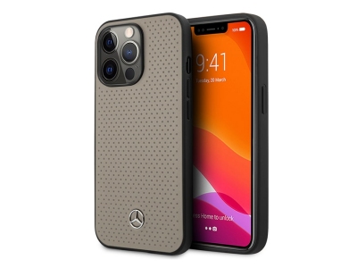 قاب چرمی آیفون 13 پرو طرح مرسدس بنز CG Mobile iphone 13 Pro Mercedes-Benz Leather Case