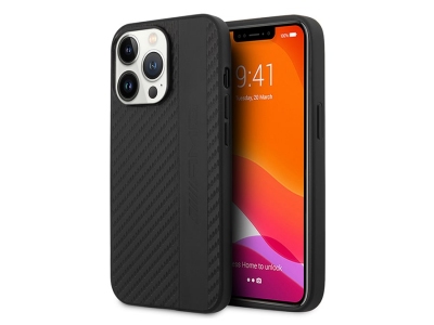 قاب فیبر کربن آیفون 13 پرو مکس طرح مرسدس بنز  CG Mobile iphone 13 Pro Max Mercedes-Benz AMG Carbon Case