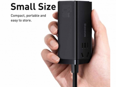 شارژر دیواری فست شارژ تایپ‌سی و یو‌اس‌بی بیسوس Baseus GaN3 Pro 65W Fast Charging Data Cable PSZM000001