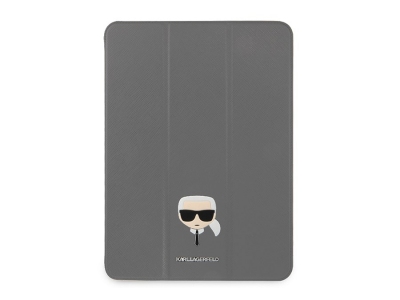 کیف چرمی آیپد پرو 12.9 اینچ طرح کارل CG Mobile iPad Pro 12.9 2020/2021 Karl Lagerfeld Leather Case