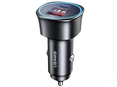 شارژر فندکی فست شارژ ماشین 95 وات یوسامز US-CC146