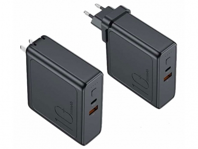 پاوربانک و شارژر دیواری راک Rock Sugar PD 2-in-1 10000mAh Power Bank & Wall Charger