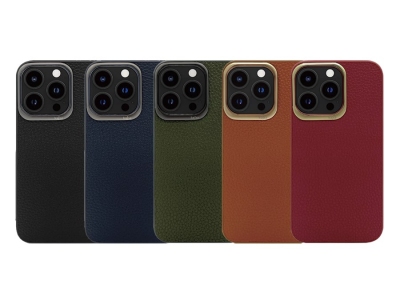 قاب چرمی آیفون 13 پرو کجسا Kajsa iPhone 13 Pro Preppie Litchi Leather Case