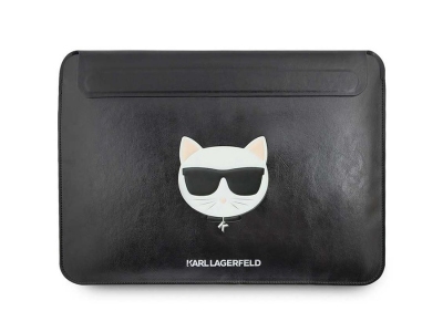 کیف چرمی مک بوک 13.3 اینچ طرح گربه کارل CG Mobile Macbook 13.3 inch Cat Karl Lagerfeld Leather Bag