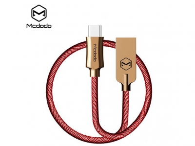 کابل شارژ سریع تایپ‌سی 2 متری مک‌دودو Mcdodo Type-C Fast Charging Data Cable 2M CA-439