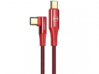 کابل سوپر فست شارژ تایپ‌سی به تایپ‌سی 1.2 متری مک‌دودو Mcdodo Type C to Type C 100W CA-8320