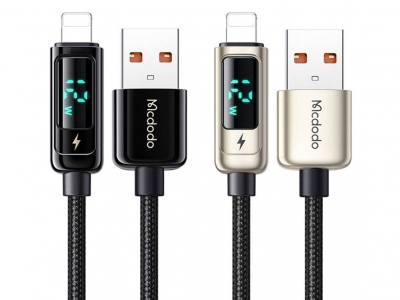 کابل شارژ سریع یواس‌بی به لایتنینگ 1.2 متری مک‌دودو Mcdodo Digital Pro Data Cable for Lightning 3A CA-9940