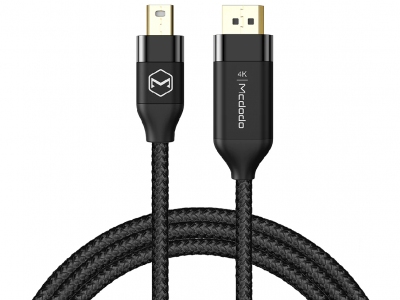کابل تبدیل مینی دیسپلی پورت به دیسپلی پورت 2 متری مک‌دودو Mcdodo Mini DP To DP Cable 2M CA-8150