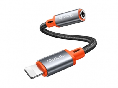 کابل تبدیل لایتنینگ به AUX جک 3.5میلیمتری مک‌دودو Mcdodo Cable Lightning To AUX DC 3.5mm CA-0790