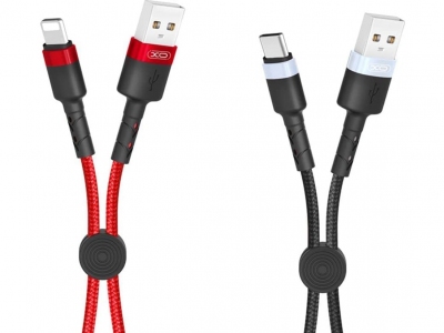 کابل شارژ پاوربانکی یواس‌بی به تایپ‌سی 25 سانتیمتری ایکس‌او XO Convenient usb cable with clip type-c NB117