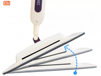 جارو دستی و تی اسپری‌دار شیائومی Xiaomi ZOLELE 1012 WATER SPRAY MOP 4