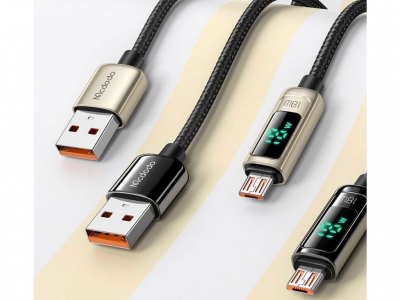 کابل microUSB مک دودو MCDODO CA-7481 Digital Display MicroUSB 3A Quick Charger Data Cable