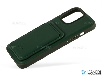 قاب چرمی و جاکارتی مگنتی آیفون 13 پرو مکس اچ دی دی HDD iphone 13 Pro Max Card Holder Magnetic Leather Case