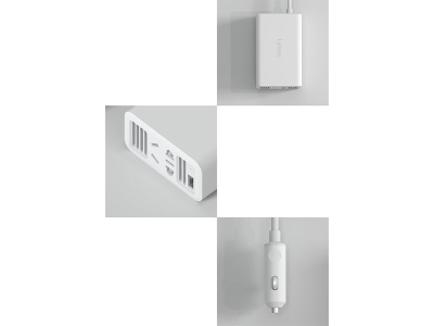 اینورتر و مبدل برق خودرو شیائومی Xiaomi Youpin Lydsto Car Power Inverter Standard YM-CZNBQ01