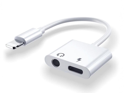 مبدل لایتنینگ به لایتنینگ و صدا جویروم Joyroom Lightning to 3.5 Jack and Lightning Audio Converter (S-Y104)