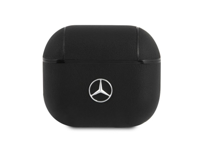 کاور چرمی ایرپاد 3 اپل طرح مرسدس بنز CG Mobile Apple Airpods 3 Mercedes-Benz Leather Case